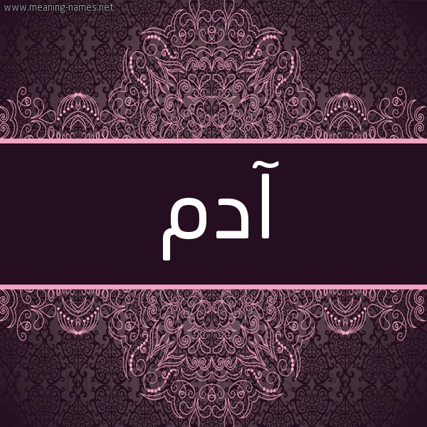 شكل 4 صوره زخرفة عربي للإسم بخط عريض صورة اسم آدَم ADAM شكل 4 صوره زخرفة عربي للإسم بخط عريض صورة اسم آدَم ADAM