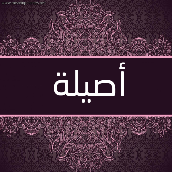 شكل 4 صوره زخرفة عربي للإسم بخط عريض صورة اسم أصيلة ASILH شكل 4 صوره زخرفة عربي للإسم بخط عريض صورة اسم أصيلة ASILH