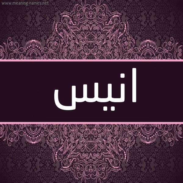 شكل 4 صوره زخرفة عربي للإسم بخط عريض صورة اسم انيس Anees شكل 4 صوره زخرفة عربي للإسم بخط عريض صورة اسم انيس Anees