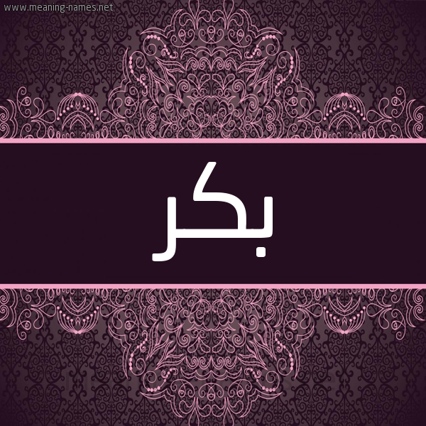 شكل 4 صوره زخرفة عربي للإسم بخط عريض صورة اسم بكر Bkr شكل 4 صوره زخرفة عربي للإسم بخط عريض صورة اسم بكر Bkr