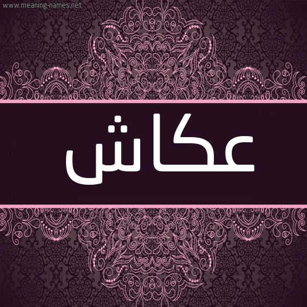 شكل 4 صوره زخرفة عربي للإسم بخط عريض صورة اسم عكاش Akash شكل 4 صوره زخرفة عربي للإسم بخط عريض صورة اسم عكاش Akash