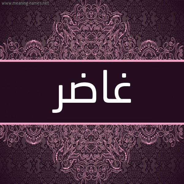 شكل 4 صوره زخرفة عربي للإسم بخط عريض صورة اسم غاضِر GHADER شكل 4 صوره زخرفة عربي للإسم بخط عريض صورة اسم غاضِر GHADER