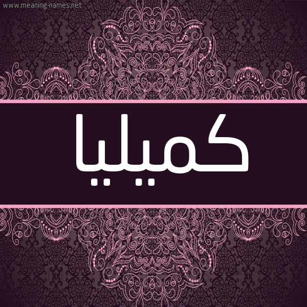 شكل 4 صوره زخرفة عربي للإسم بخط عريض صورة اسم كميليا KAMILIA شكل 4 صوره زخرفة عربي للإسم بخط عريض صورة اسم كميليا KAMILIA