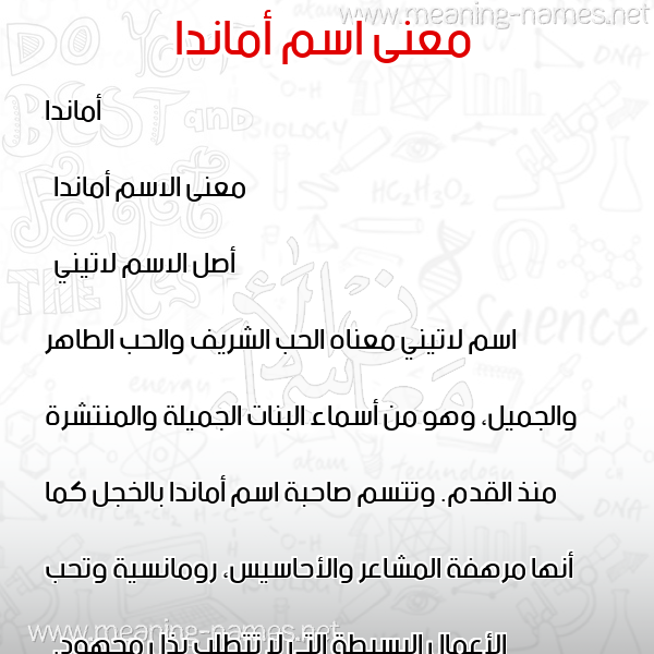 صورة اسم أماندا amanda معاني الأسماء على صورة صورة اسم أماندا amanda معاني الأسماء على صورة