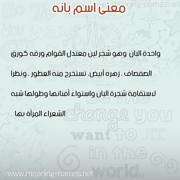 صورة اسم بانه Bana معاني الأسماء على صورة صورة اسم بانه Bana معاني الأسماء على صورة