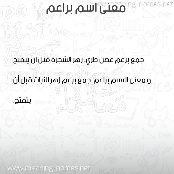 معاني الأسماء على صورة صورة اسم براعم Bra'm معاني الأسماء على صورة صورة اسم براعم Bra'm