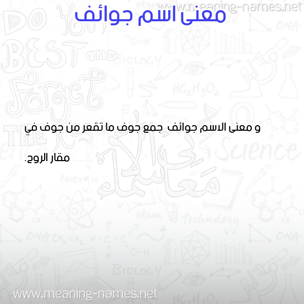 صورة اسم جوائف Jwa'if معاني الأسماء على صورة صورة اسم جوائف Jwa'if معاني الأسماء على صورة