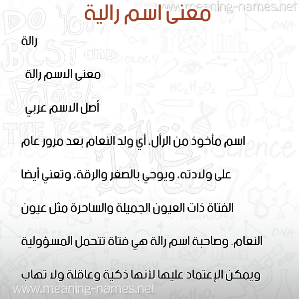 صورة اسم رالية Rala معاني الأسماء على صورة صورة اسم رالية Rala معاني الأسماء على صورة