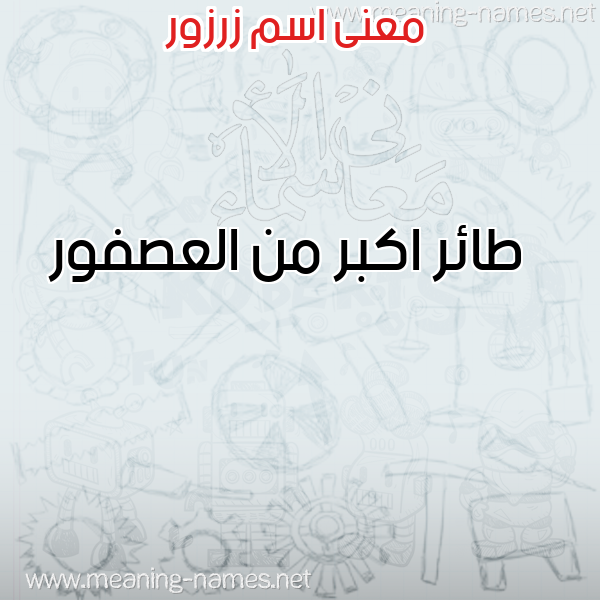 صورة اسم زرزور ZRZOR معاني الأسماء على صورة صورة اسم زرزور ZRZOR معاني الأسماء على صورة