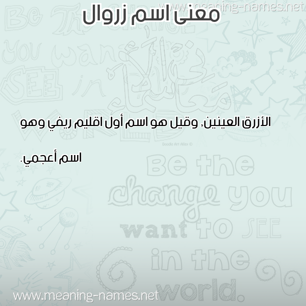صورة اسم زروال ZAROUAL معاني الأسماء على صورة صورة اسم زروال ZAROUAL معاني الأسماء على صورة