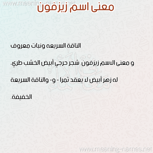 معاني الأسماء على صورة صورة اسم زيزفون Zyzfwn معاني الأسماء على صورة صورة اسم زيزفون Zyzfwn