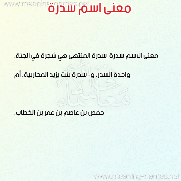 صورة اسم سدرة Sdrh معاني الأسماء على صورة صورة اسم سدرة Sdrh معاني الأسماء على صورة