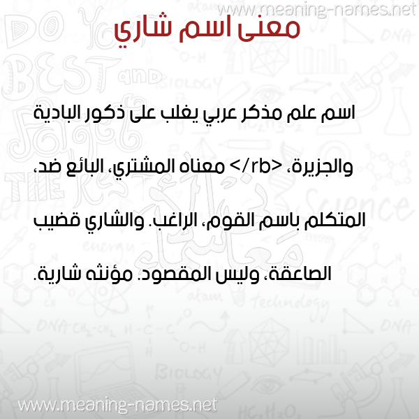 معاني الأسماء على صورة صورة اسم شاري SHARI معاني الأسماء على صورة صورة اسم شاري SHARI