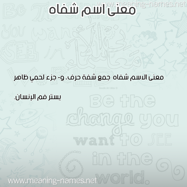 صورة اسم شفاه Shfah معاني الأسماء على صورة صورة اسم شفاه Shfah معاني الأسماء على صورة