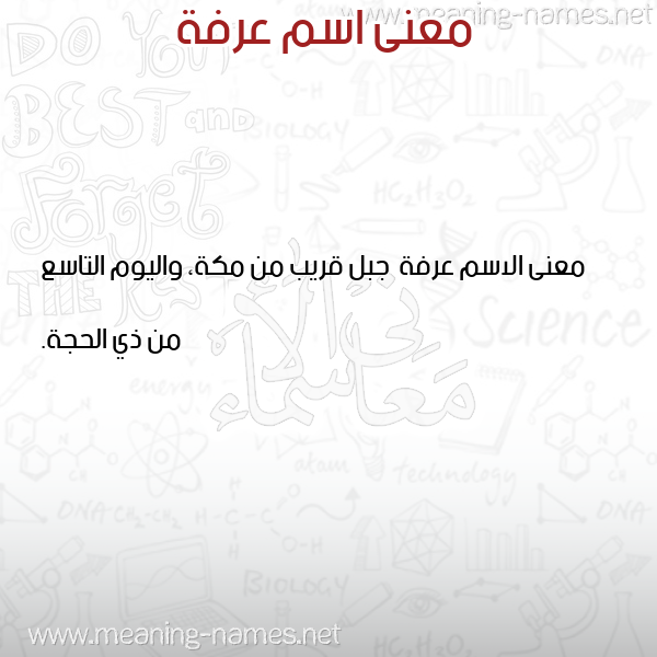 صورة اسم عرفة Arfh معاني الأسماء على صورة صورة اسم عرفة Arfh معاني الأسماء على صورة
