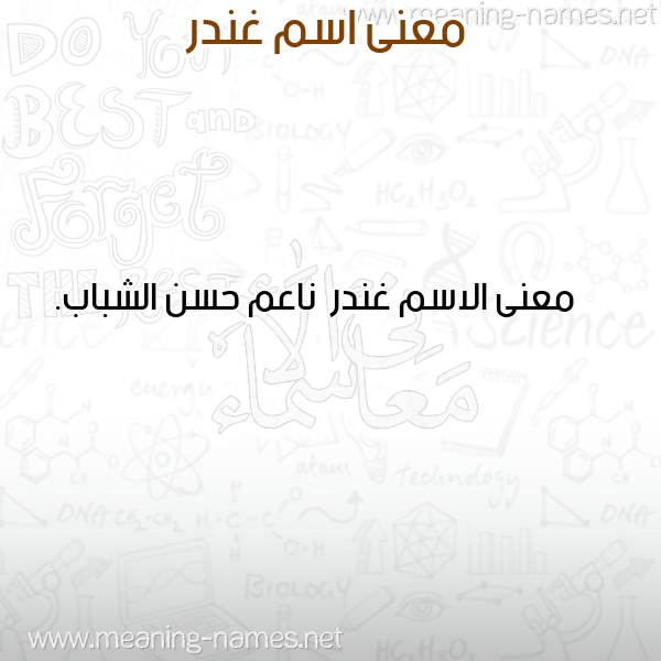 صورة اسم غندر Ghndr معاني الأسماء على صورة صورة اسم غندر Ghndr معاني الأسماء على صورة