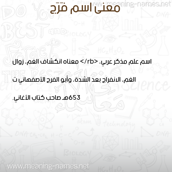 صورة اسم فَرَج FARAG معاني الأسماء على صورة صورة اسم فَرَج FARAG معاني الأسماء على صورة