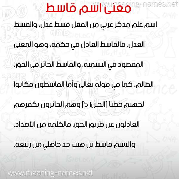 معاني الأسماء على صورة صورة اسم قاسط QAST معاني الأسماء على صورة صورة اسم قاسط QAST