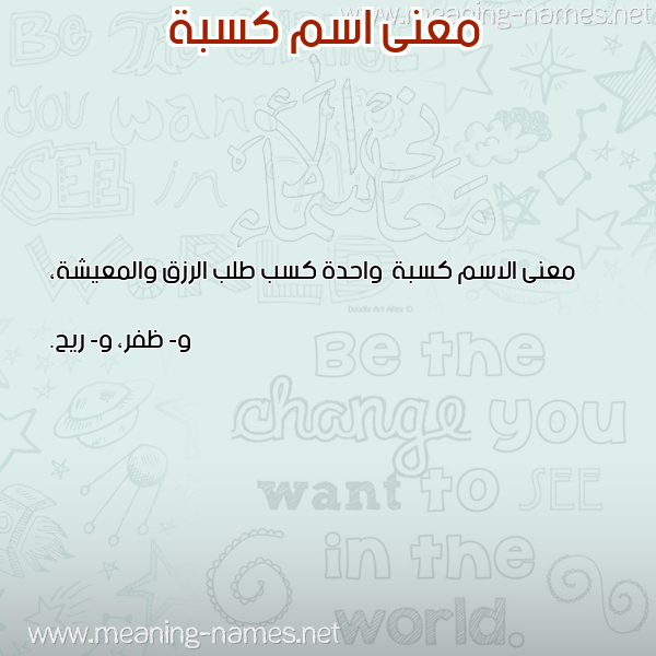 صورة اسم كسبة Ksbh معاني الأسماء على صورة صورة اسم كسبة Ksbh معاني الأسماء على صورة