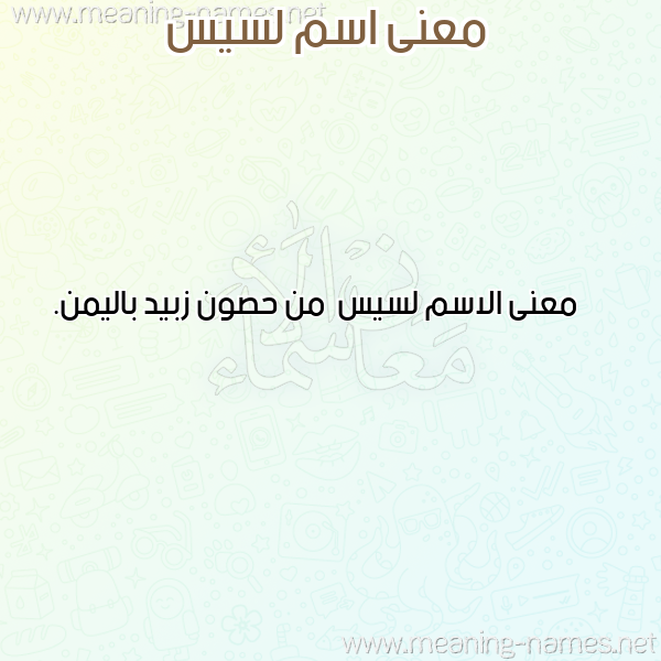 معاني الأسماء على صورة صورة اسم لسيس Lsys