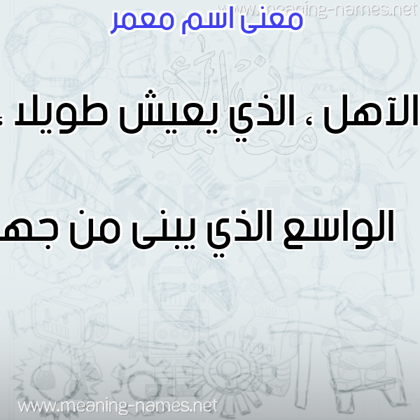 صورة اسم معمر Moamr معاني الأسماء على صورة صورة اسم معمر Moamr معاني الأسماء على صورة