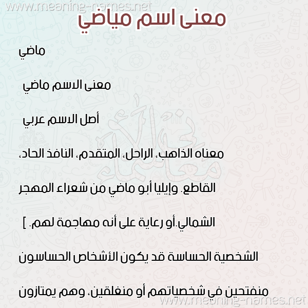 صورة اسم مياضي Madi معاني الأسماء على صورة صورة اسم مياضي Madi معاني الأسماء على صورة