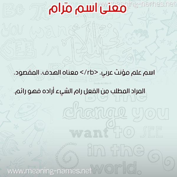 صورة اسم مَرام MARAM معاني الأسماء على صورة صورة اسم مَرام MARAM معاني الأسماء على صورة