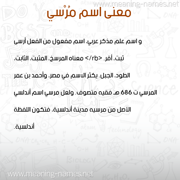 صورة اسم مُرْسي MORSI معاني الأسماء على صورة صورة اسم مُرْسي MORSI معاني الأسماء على صورة