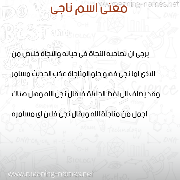 صورة اسم ناجى NAGA معاني الأسماء على صورة صورة اسم ناجى NAGA معاني الأسماء على صورة