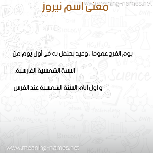 صورة اسم نيروز Nairoz معاني الأسماء على صورة صورة اسم نيروز Nairoz معاني الأسماء على صورة