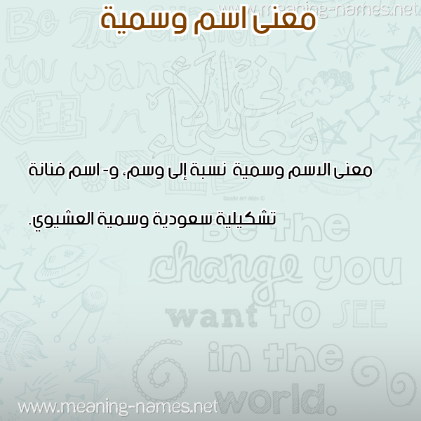 صورة اسم وسمية Wsmyh معاني الأسماء على صورة صورة اسم وسمية Wsmyh معاني الأسماء على صورة