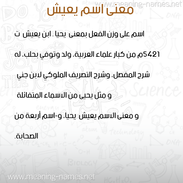 صورة اسم يعيش Yaesh معاني الأسماء على صورة صورة اسم يعيش Yaesh معاني الأسماء على صورة